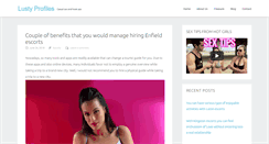 Desktop Screenshot of lustyprofiles.com